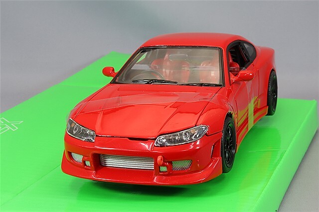 WELLY 1/24 日産 シルビア (S15) レッド (スポイラー無)