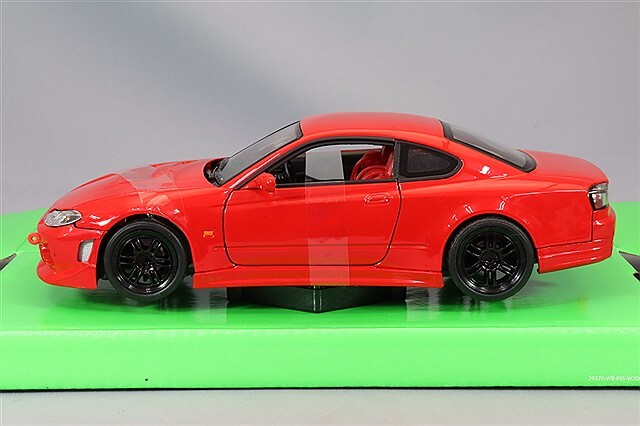 WELLY 1/24 日産 シルビア (S15) レッド (スポイラー無)