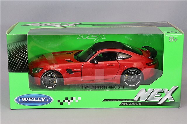 WELLY 1/24 メルセデス AMG GTR ダークレッド