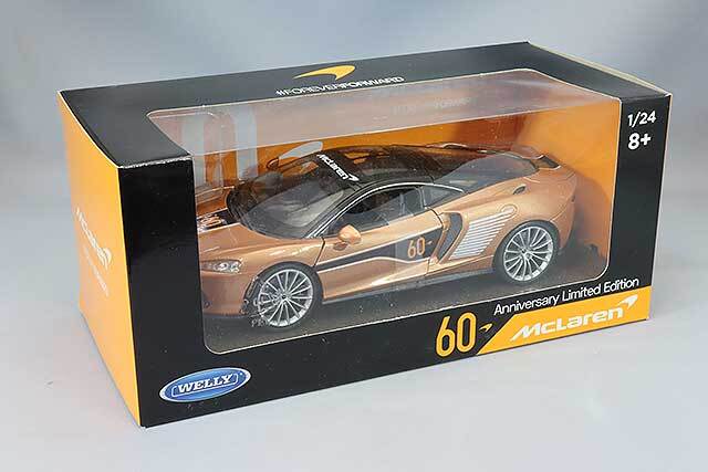 WELLY 1/24 マクラーレンGT 60th アニバーサリー オレンジ