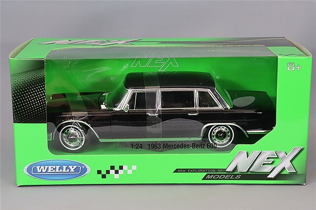 WELLY 1/27 メルセデスベンツ 600 ブラック