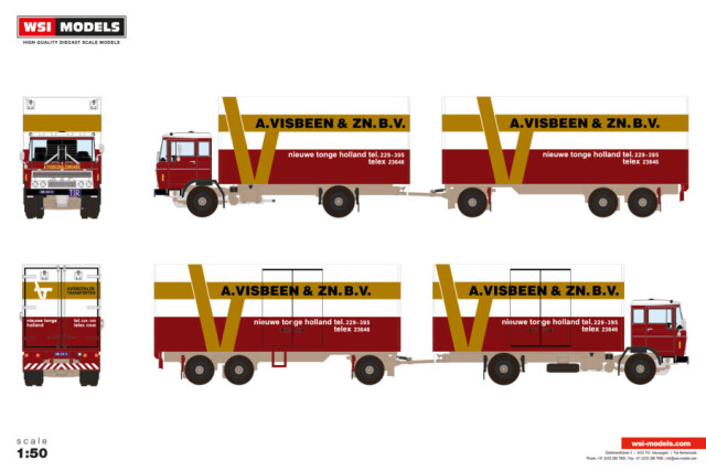 wsi 1/50DAF ヘッド元箱有り‼️ wsi 1/50DAF ヘッド元箱有り‼️ - 自動車在庫 処分
