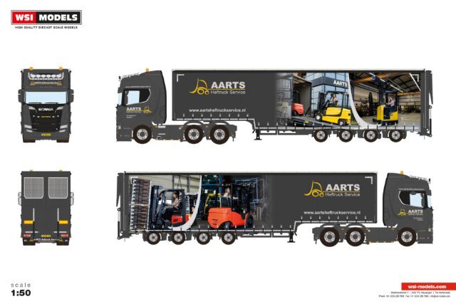 wsi スカニア　R6 ハイライン　ツインステアー　1/50 wsi スカニア R6 ハイライン ツインステアー 1/50 【公式通販】