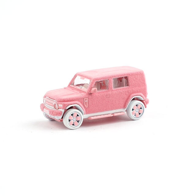 消費期限間近の為最終SALE【新品未開封】ルビーセル アトラク3SET ☆予約品☆ XCARTOYS 1/64 iCAR V23 フラッフィーピンク