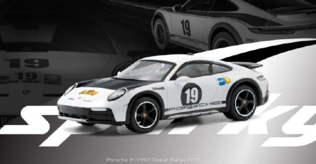 1:64スケール　ポルシェ・ミニカーシリーズ 1/64 MINI GT Porsche 911 type992 Carrera S ミニカー
