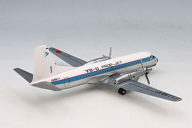 全日空商事 1/200 YS-11EA 航空自衛隊 YS21143 全日空商事 1/200 YS-11 試作1号機赤帯 JA8611