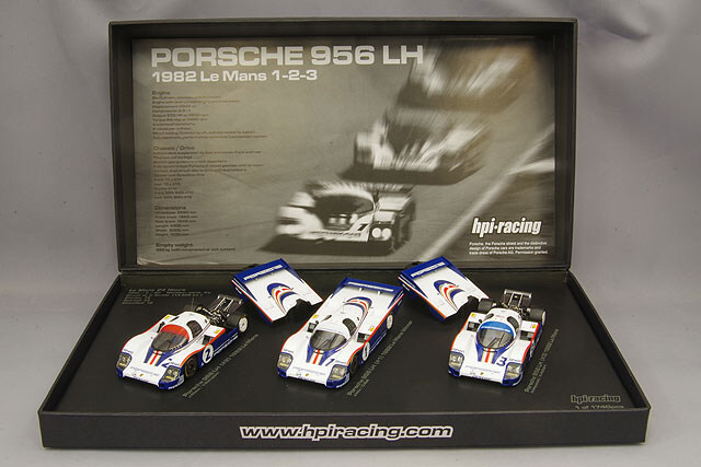 hpi 1/43 ポルシェ 956 LH 1982 ルマン24H ウィナー #1/ 2位 #2 / 3位 