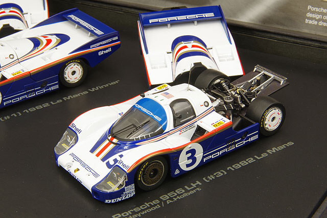 hpi 1/43 ポルシェ 956 LH 1982 ルマン24H ウィナー #1/ 2位 #2 / 3位 