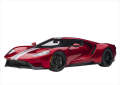 【お取り寄せ商品】 オートアート コンポジット 1/12 フォード GT 2017 メタリックレッド/シルバーストライプ