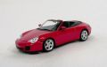 ・ミニチャンプス 1/43 ポルシェ 911 S4 カブリオレ 2003 レッド