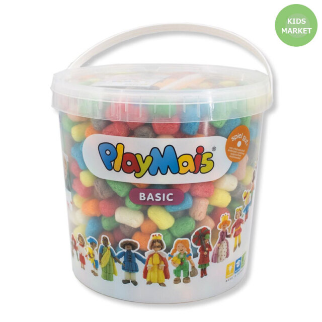 正規輸入品 プレイマイス バケツ入 1000ピース 楽しい 工作 幼児知育玩具 小学校受験 受験 Play Mais