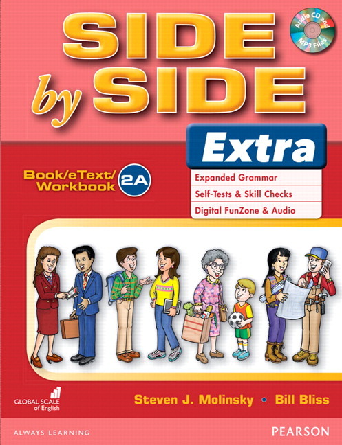 SIDE BY SIDE (3/E) EXTRA 2: Student Book w/ CD Highlights