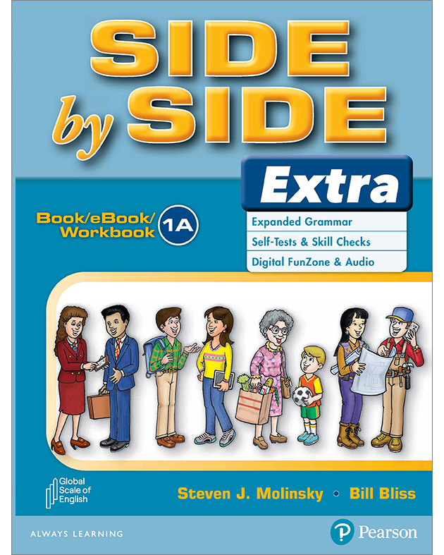 日本版1枚&英語版4枚のセット SIDE BY SIDE (3/E) EXTRA 1: Student Book