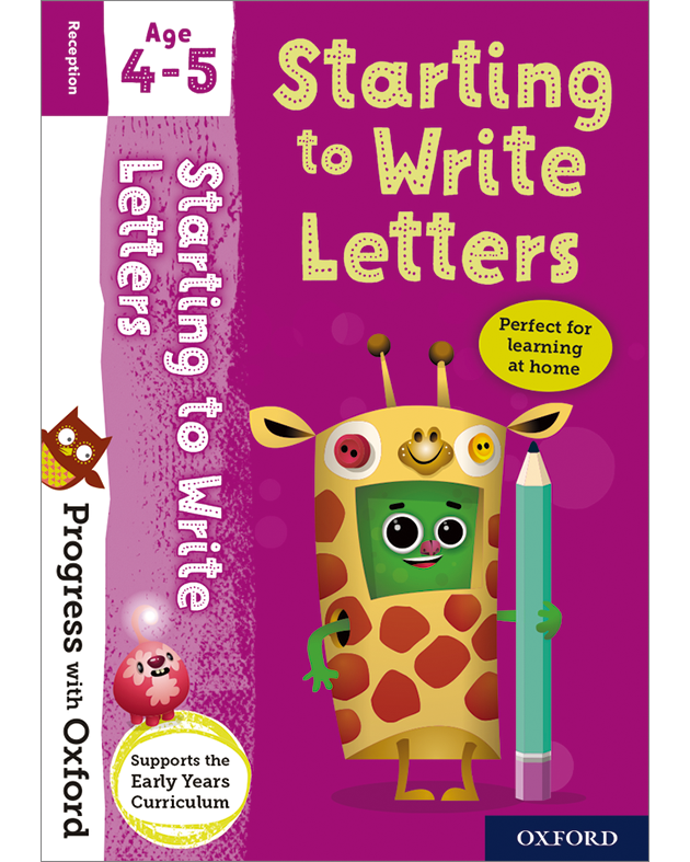 PWO: STARTING TO WRITE LETTERS 4-5