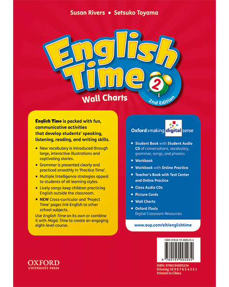 ENGLISH TIME 2/E 2 WALL CHART
