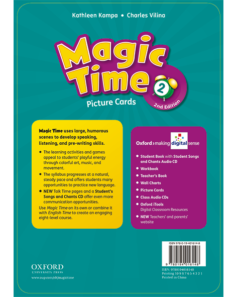 MAGIC TIME (2/E) 2 PICTURE CARDS