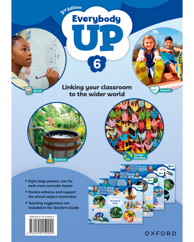 EVERYBODY UP 3E 6 POSTERS