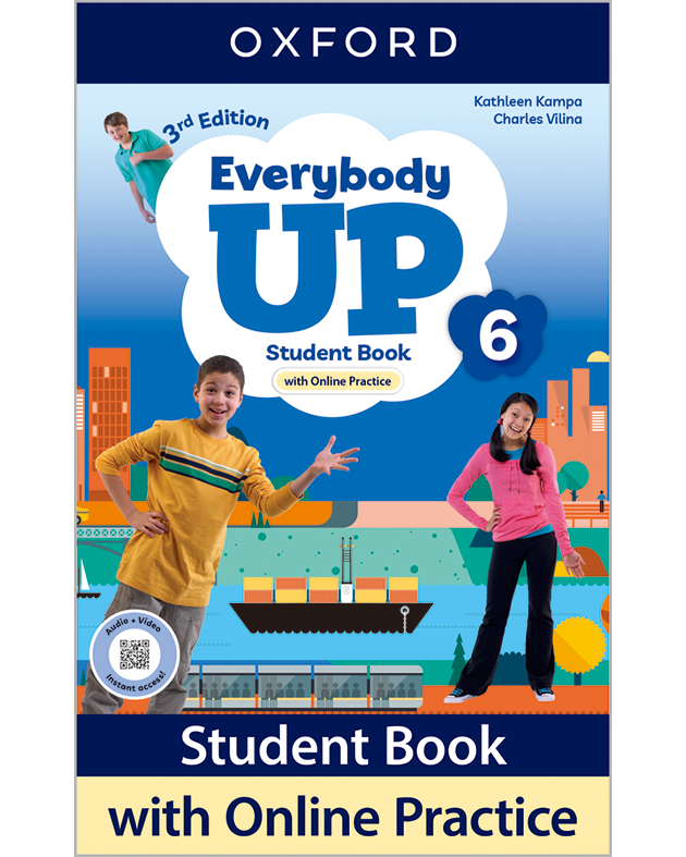 Everybody UP 教師用セット＆生徒用教材 EVERYBODY UP 3E 6 Teacher's Guide w/ Digital Pack