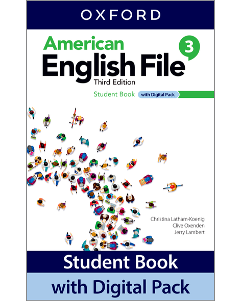 AMERICAN ENGLISH FILE (3/E) 3: Student Book w/Digital Pack