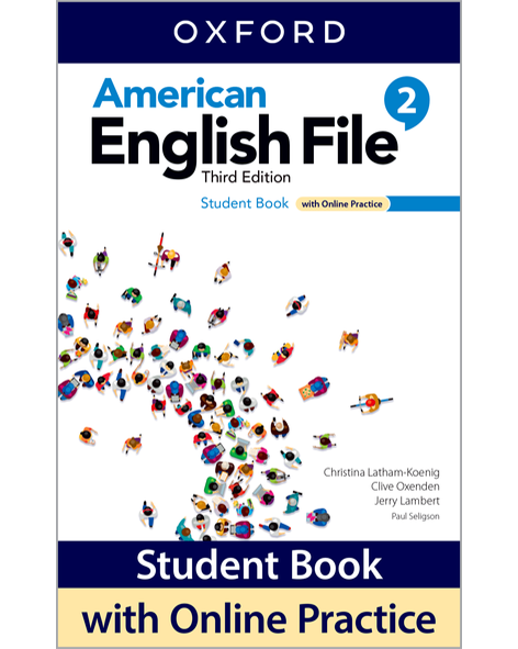 AMERICAN ENGLISH FILE (3/E) 2: Student Book w/Online Practice