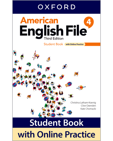 AMERICAN ENGLISH FILE (3/E) 4: Student Book w/Online Practice