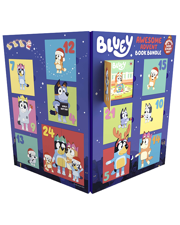 BLUEY: AWESOME ADVENT BOOK BUNDLE(PB)