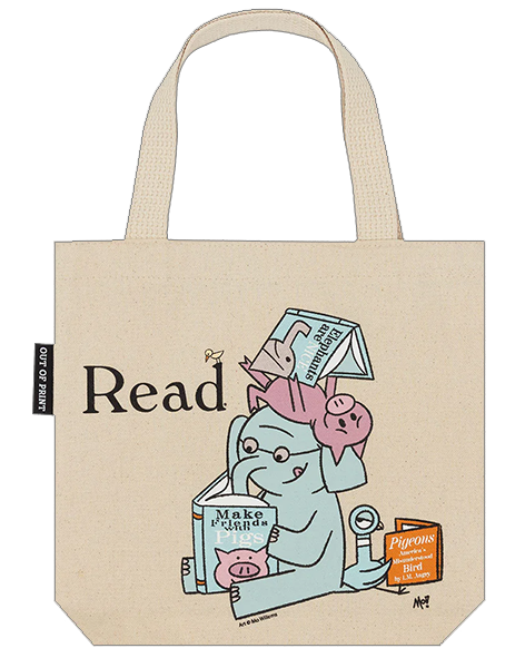 ELEPHANT & PIGGIE READ MINI(TOTE-5001)
