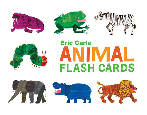会員限定】ERIC CARLE ANIMAL FLASH CARDS エリック・カール アニマル