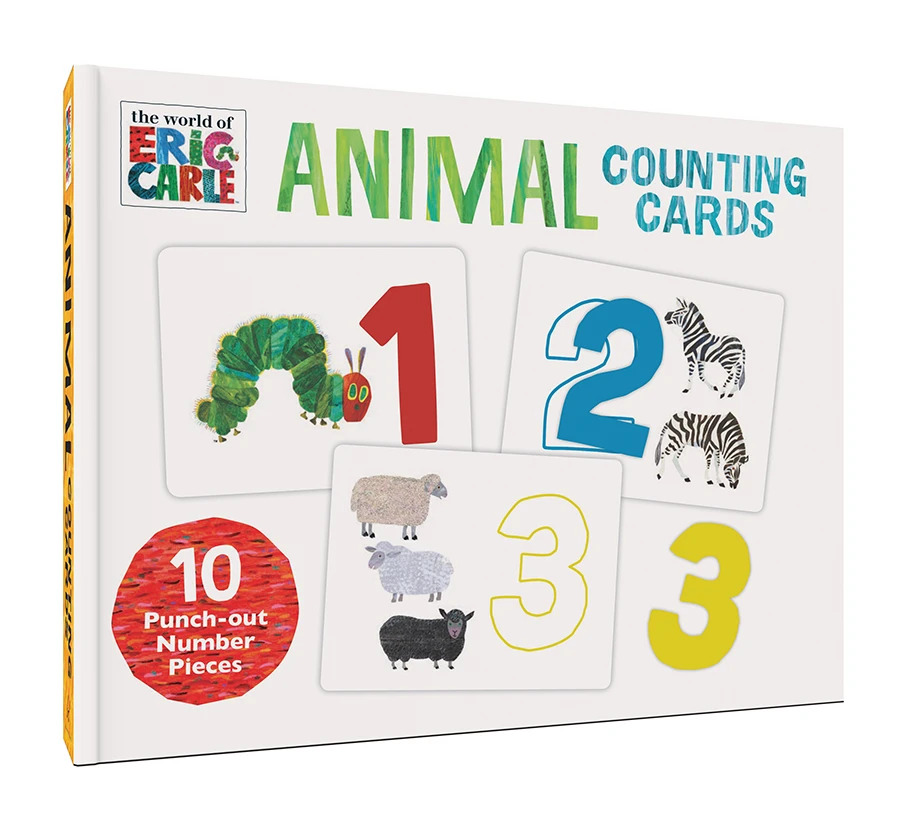 会員限定】 ERIC CARLE NUMBER FLASH CARDS エリック・カール 