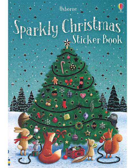 SPARKLY CHRISTMAS STICKER BOOK