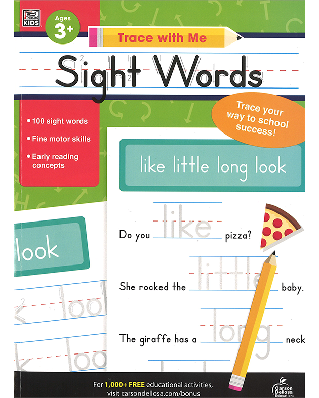 TRACE WITH ME: SIGHT WORDS
