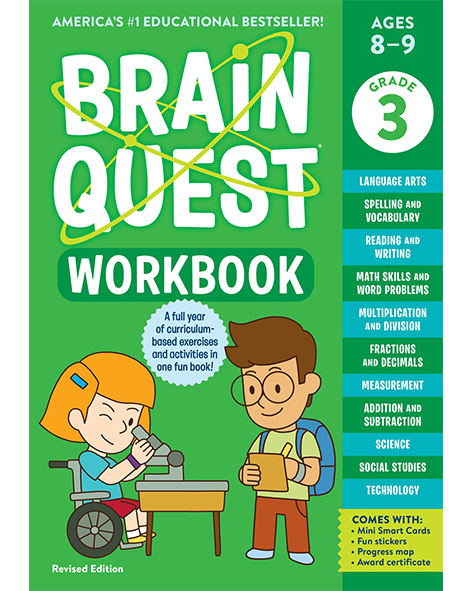 BRAIN QUEST WORKBOOK 3