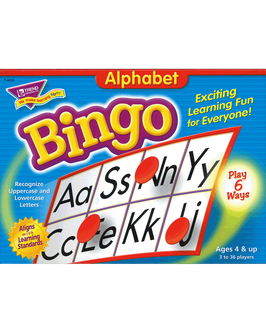 Km410 Alphabet Bingo T 6062 こども英語教材 Kids Mart