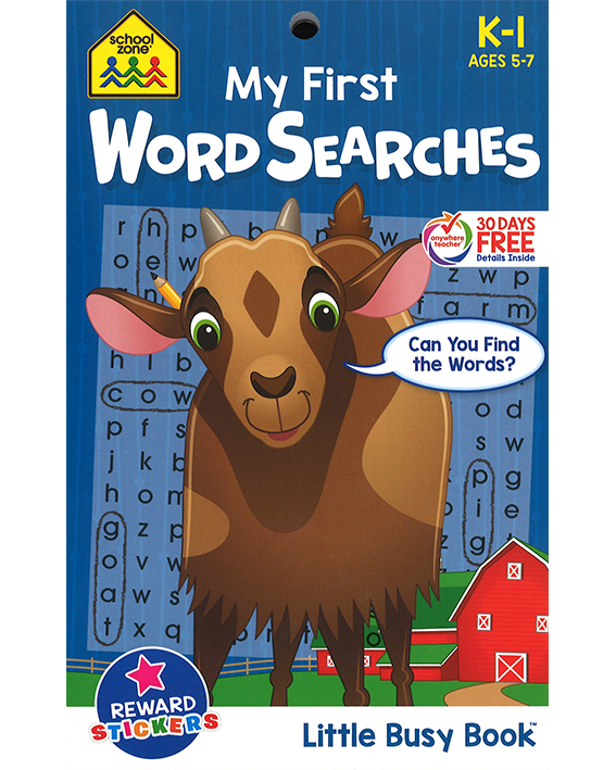 MY FIRST WORD SEARCHES K-1(02738)