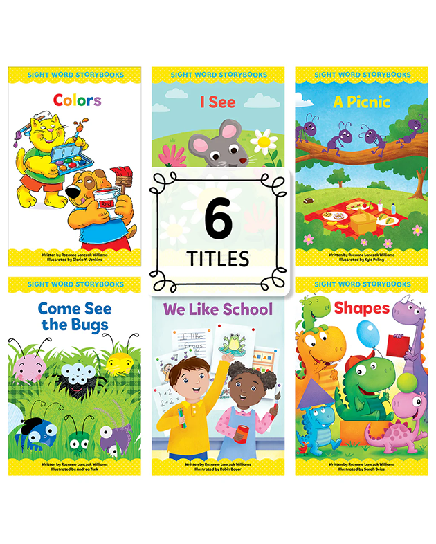 SIGHT WORD STORYBOOKS 1 (6BK)(CTP23601)