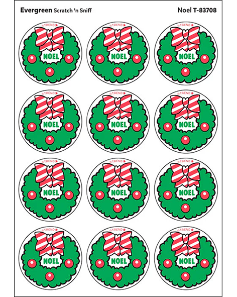 NOEL EVERGREEN (T-83708)(SCRATCH 'N SNIF