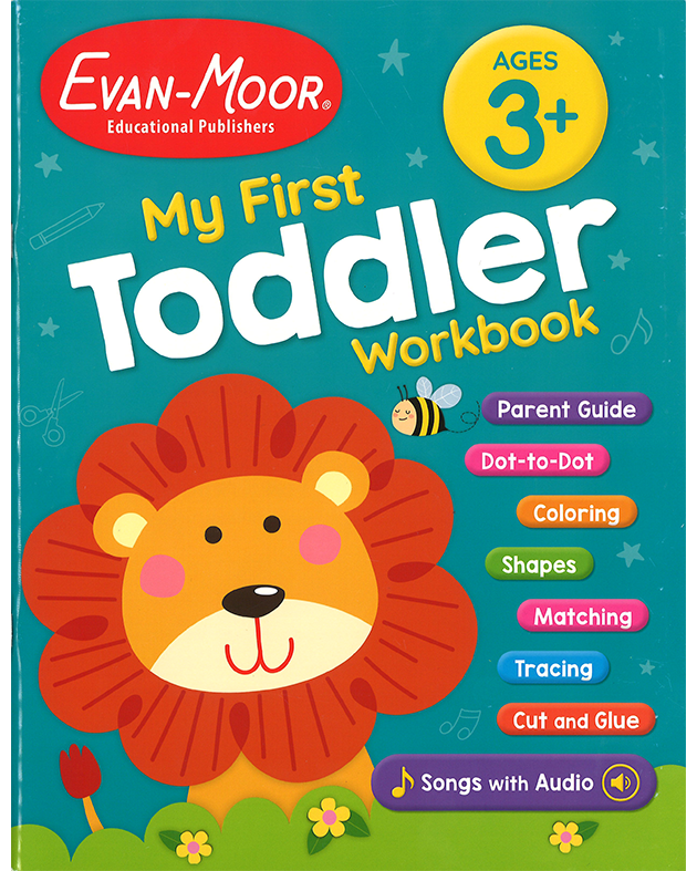 MY FIRST TODDLER WORKBOOK AGES 3+
