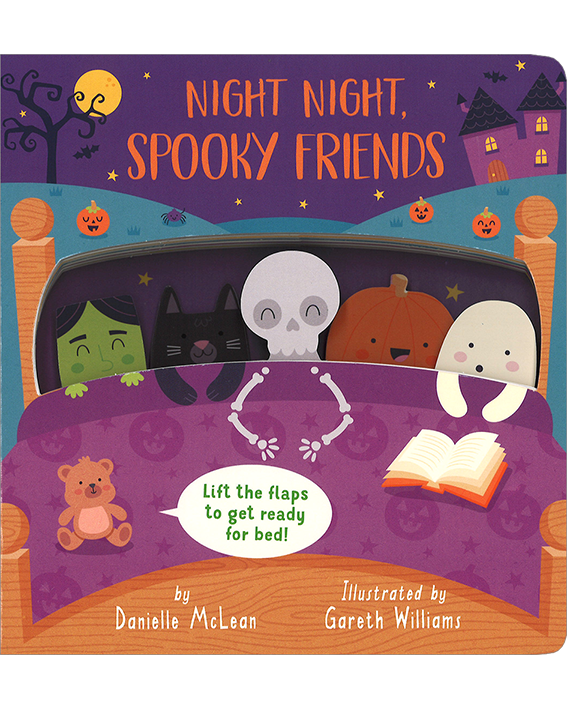 NIGHT NIGHT, SPOOKY FRIENDS(BOARD)