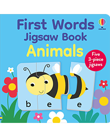 FIRST WORDS JIGSAW BOOK: ANIMALS