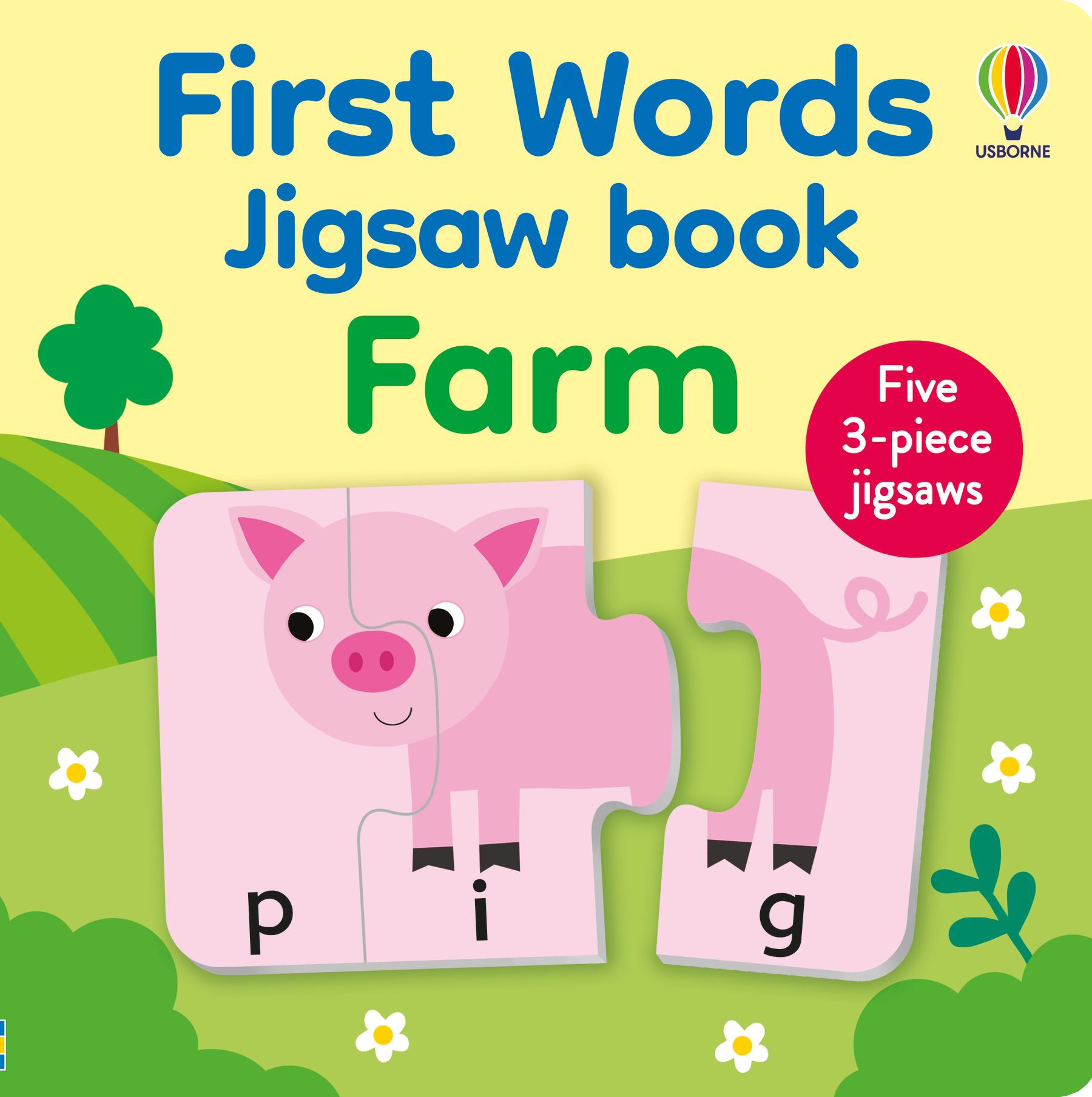 FIRST WORDS JIGSAW BOOK: FARM