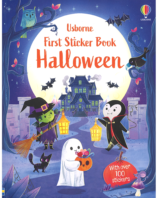FIRST STICKER BOOK HALLOWEEN(PB)