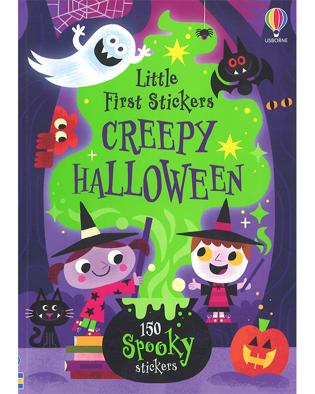 LITTLE FIRST STICKERS CREEPY HALLOWEEN(PB)