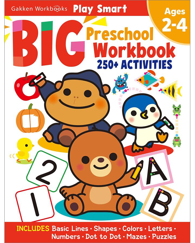 PLAY SMART BIG PRESCHOOL WORKBOOK(PB)