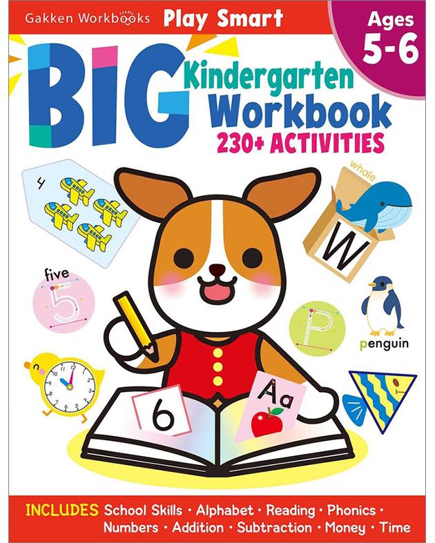 PLAY SMART BIG KINDERGARTEN WORKBOOK(PB)