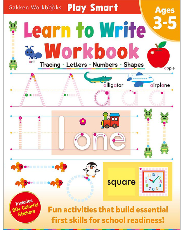 PLAY SMART LEARN TO WRITE WORKBOOK(PB)