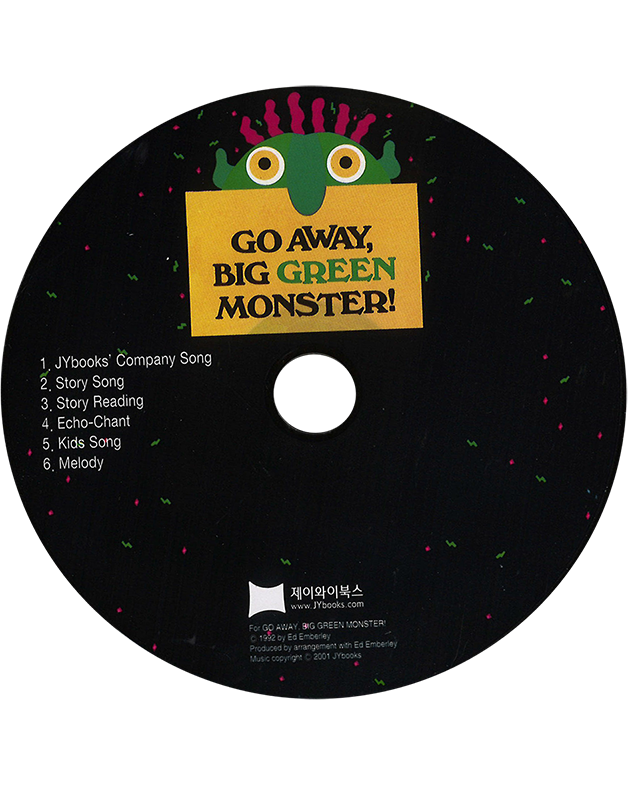 GO AWAY, BIG GREEN MONSTER! 『きえちゃえでっかいみどりのモンスター!』 (CD)