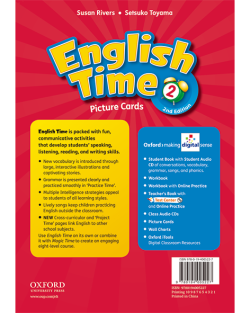 ENGLISH TIME 2/E 2 PICTURE CARDS
