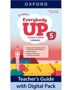 EVERYBODY UP 3E 5 TG W/DIGITAL PACK