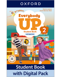 EVERYBODY UP 3E 2 SB W/DIGITAL PACK