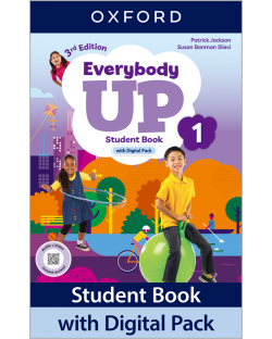 EVERYBODY UP 3E 1 SB WITH DIGITAL PACK